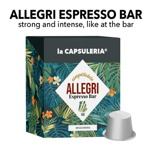 Allegri Espresso Compostable - Box of 10